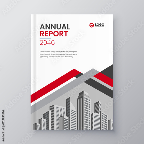 Modern Professional Corporate Cover Page Template for Company Profile, Annual Report, Brochure, and Business Proposal