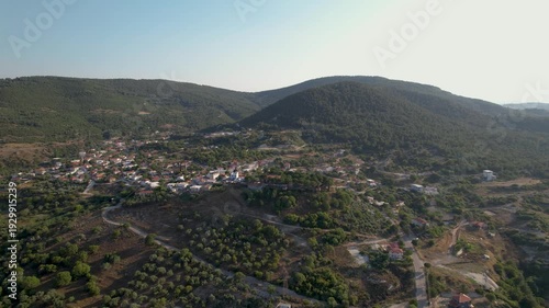 panoramic view of the city of Aliaga izmir