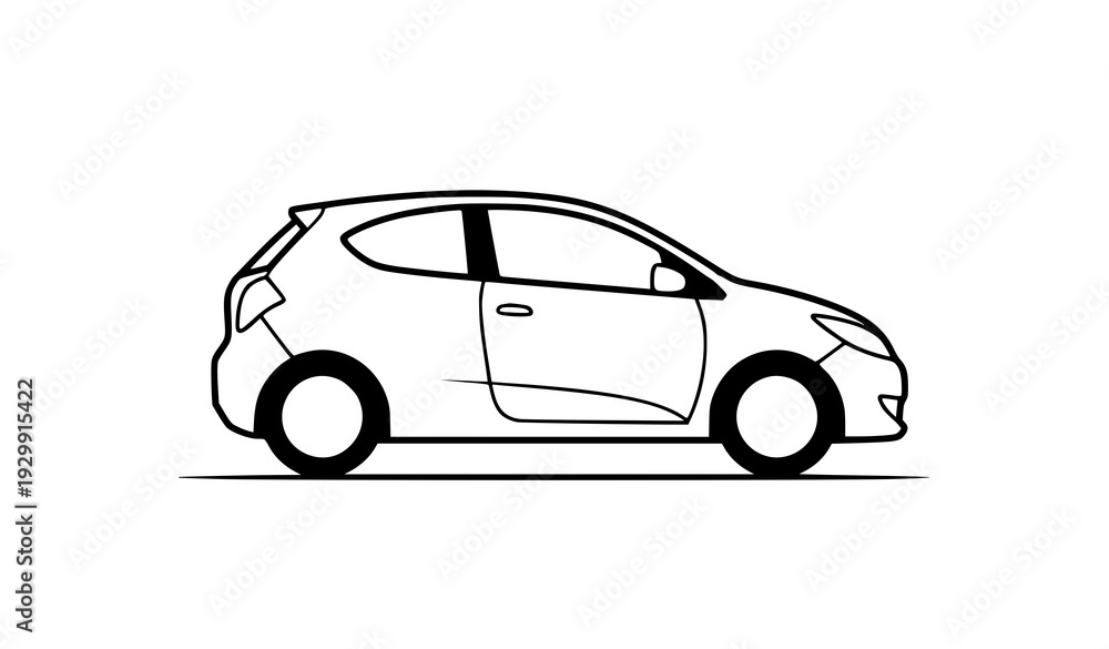 Fototapeta premium car vector illustration