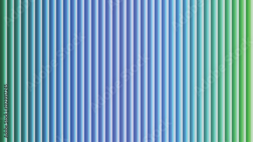 A captivating gradient featuring vertical stripes transitioning from lush green to brilliant blue and back