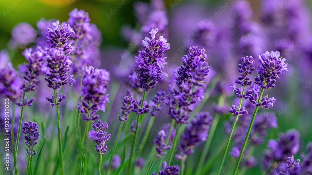 Naklejka premium lavender field in provence france