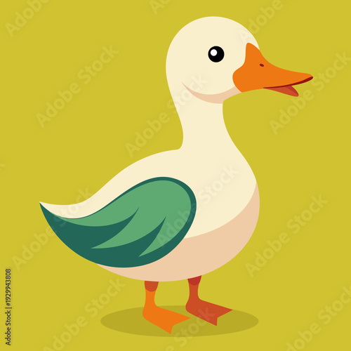 Illustration des canards sur l’eau