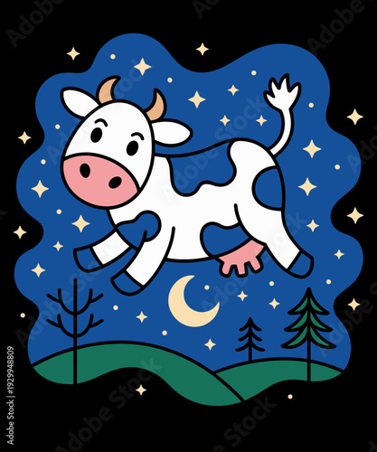 Cow Jumps Over the Moon Hilarious