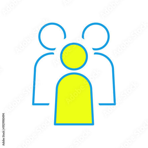 三人のコミュニティ人物アイコン