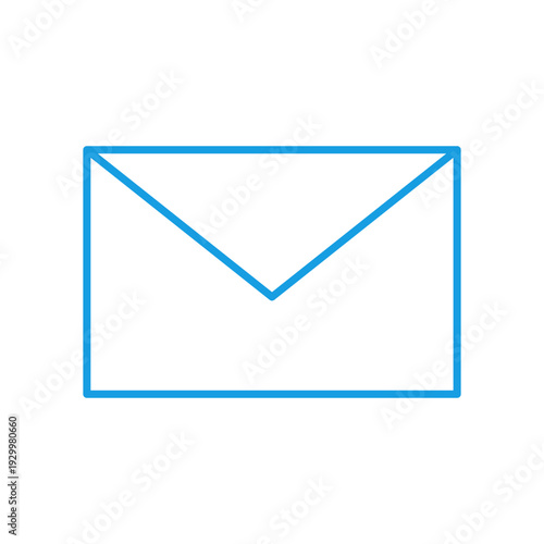 ミニマルなメールのアイコン