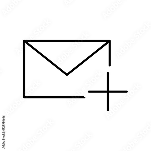 メール追加イメージのアイコン