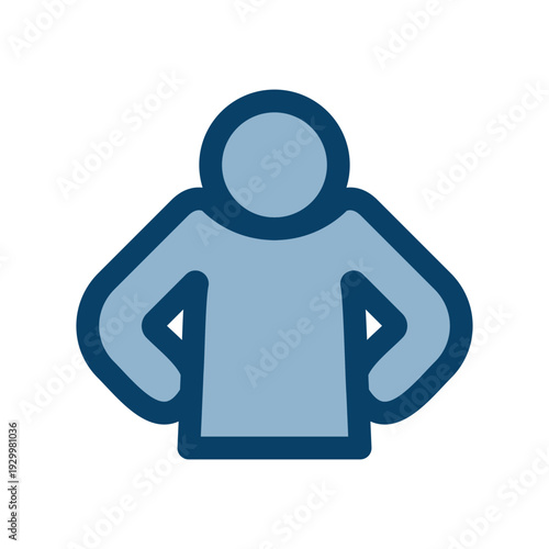 リーダーシップの人物アイコン