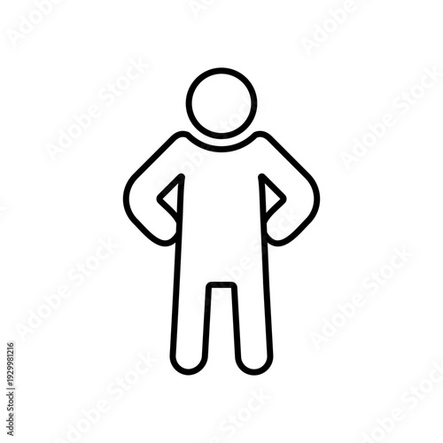 自信のある人のアイコン