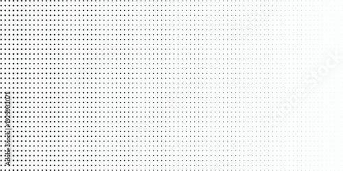 Dot grid pattern. Abstract halftone black dotted background, vintage retro filter