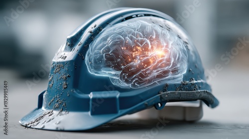 Smart Hard Hat with AI Brain | Industrial Intelligence Technology, Artificial intelligence