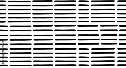 Abstract pattern of horizontal lines with gaps creating a visual texture.