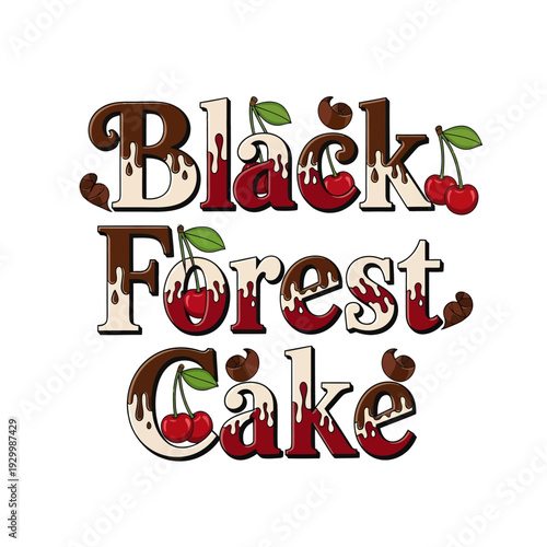 Celebrating National Black Forest Cake Day with Chocolate and Cherries in a delicious Cake