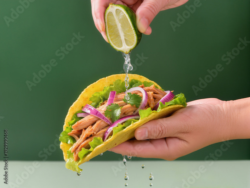 lime on tacos