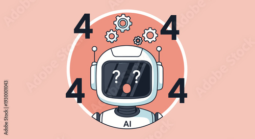 Camping illustration with 404 error message in a circular frame, featuring tents and trees at dusk