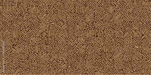 Abstract endless graphic texture. Vector Illustration.