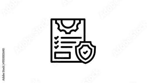 policy animated icon