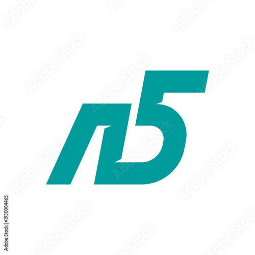 A5 Initial Logo Icon