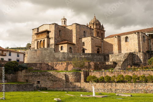 Quadro em tela Qoricancha Temple of the Sun and Convent of Santo Domingo in Cusco, Peru