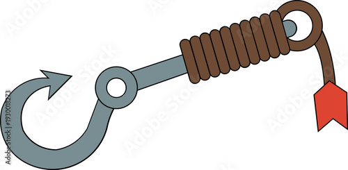 Fishing Hook Illustration
