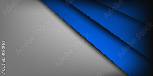 blue background vector overlap dimension 3d graphic message board for text and message design frame line shadow for modern web design eps10