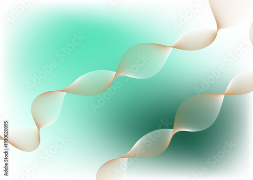 Luxury  Abstract Wave Pattern on Dark Background – Elegant 3D Flowing Ribbon Texture