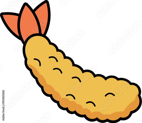 Fried Shrimp Tempura Icon