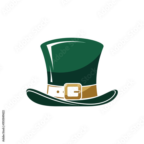 St Patricks Day Green Top Hat.