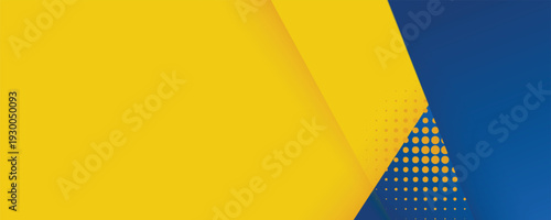 Abstract background modern hipster futuristic graphic. Yellow background with stripes. Vector abstract background texture design, bright poster, banner yellow and blue background Vector illustration.