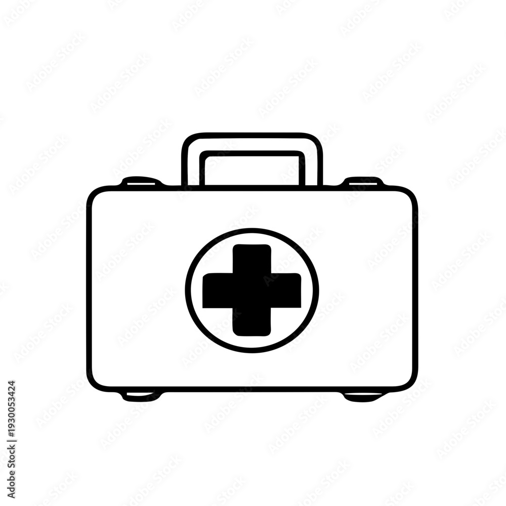 Obraz premium First Aid Kit Icon