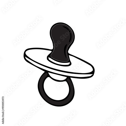 Soothing Baby Pacifier Icon