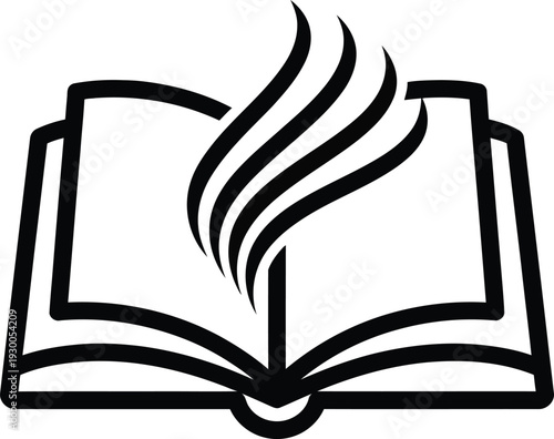 Minimalist design featuring a placeholder for a vector file illustration