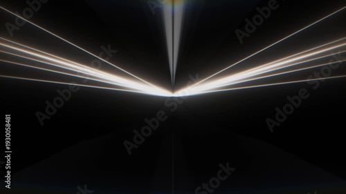 Intense X-Intersection Chroma Lasers
