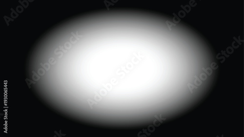 Abstract oval gradient overlay with transparent white core and soft blurred edges, crafted for smooth background blending, subtle light focus, and modern minimal compositions.