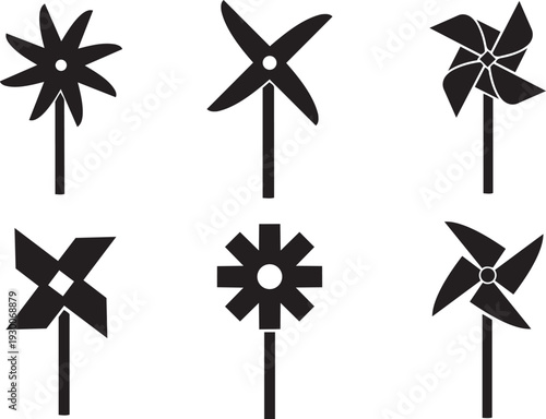Whimsical Pinwheels: A collection of simple, playful pinwheels.