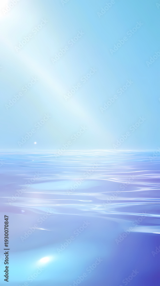 Obraz premium Tranquil Azure Ocean Scene