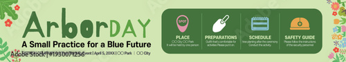식목일 나무심기 기업 행사 홍보 현수막 배너