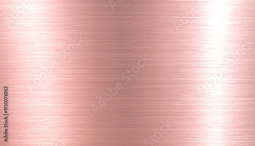 Sfondo metallico spazzolato color oro rosa con riflessi luminosi e texture orizzontale