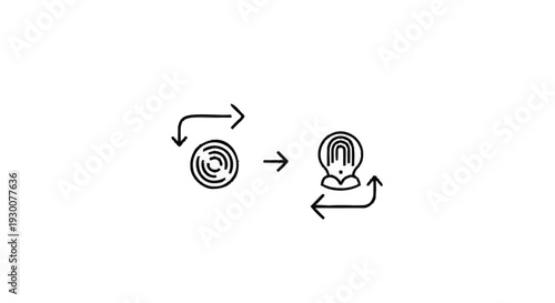 Fingerprint Scan to Human Recognition Process.