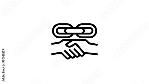 hands animated icon