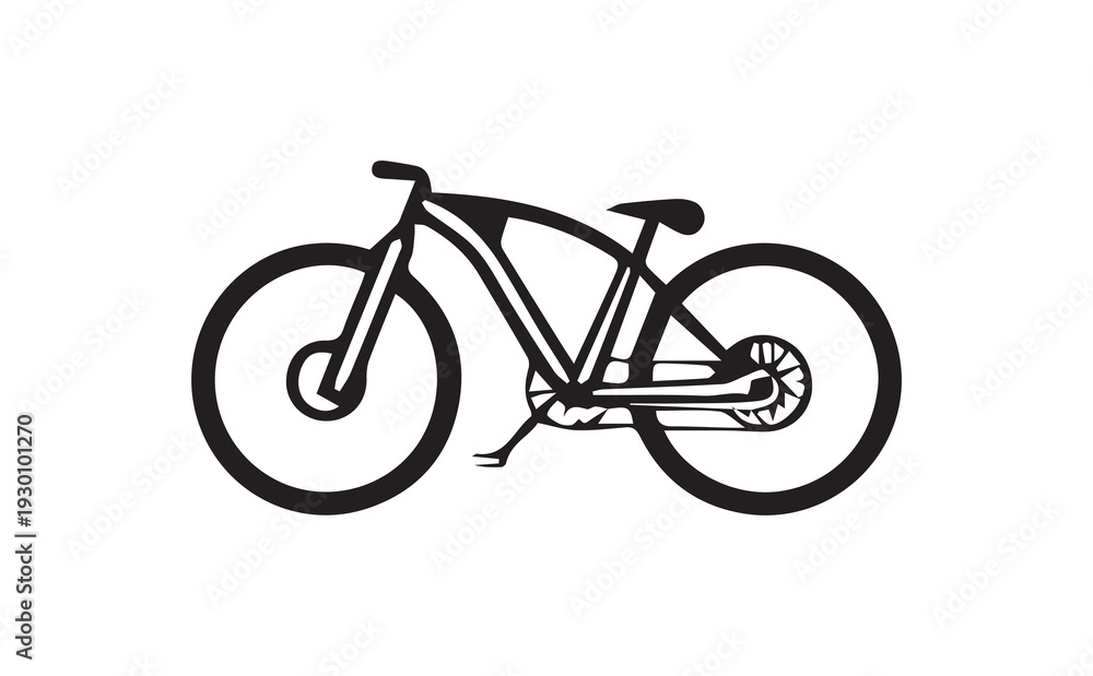 Fototapeta premium Vector bicycle icon
