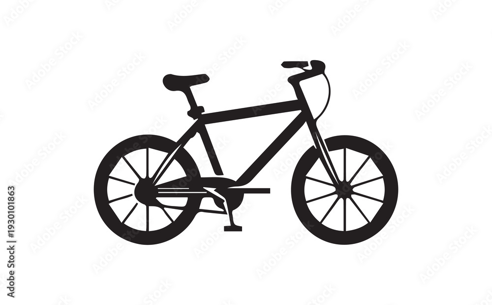 Fototapeta premium Vector bicycle icon