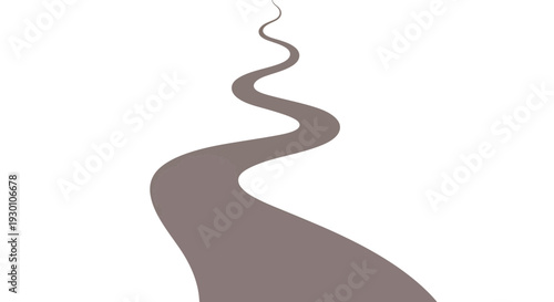 Winding road image, photography, path to success, journey, travel, destination, concept.