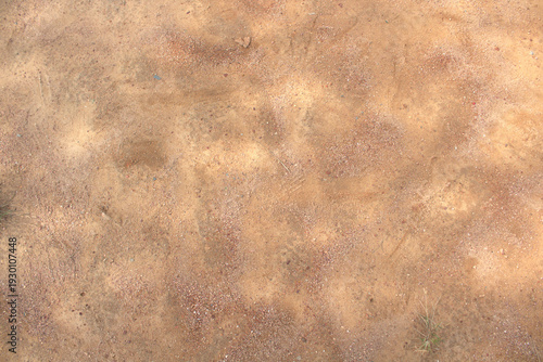 Canvastavla Dry sandy dirt ground revealing granular soil texture, neutral earthy background