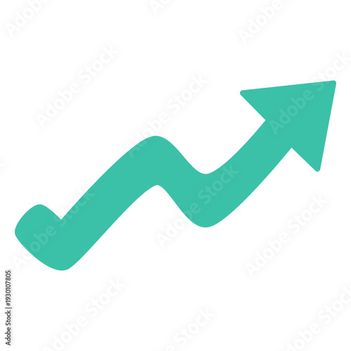 Fotografija Financial Growth Chart Arrow