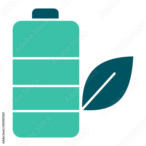 Eco Battery Storage Icon