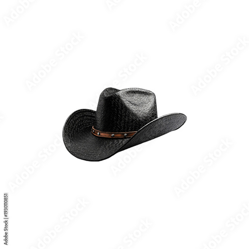 cowboy hat isolated on white