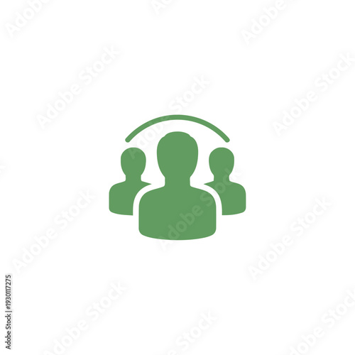 Group of people icon representing community or users