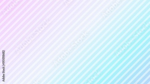 かわいいグラデーションの斜めストライプ背景素材 16:9サイズ
