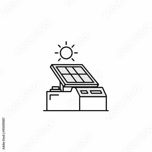 Solar panel installation as a symbol of clean energy and sustainability, showcasing a modern system harnessing the sun's power.