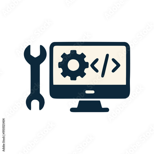 Coding Configuration Software Development Icon